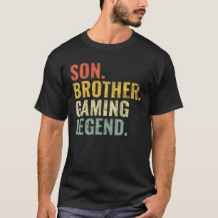 Camiseta Gamer de Videos games de Legenda para Jogos do Son