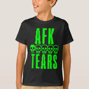 Camiseta Gamer Divertido Sarcasmo de Jogos Longe do Teclado