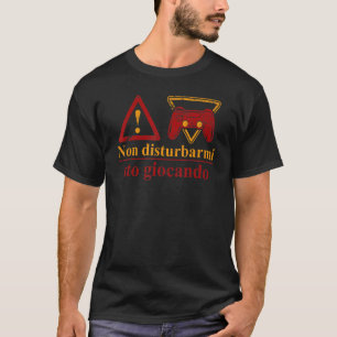 Camiseta Gamer Don't Disturb Me I'm Playing Idea Gaming