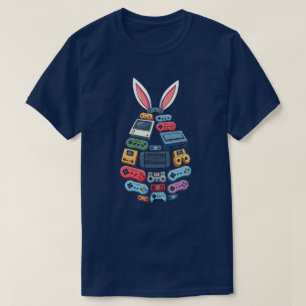 Camiseta Gamer Easter Egg Gráfico do Controle Bu