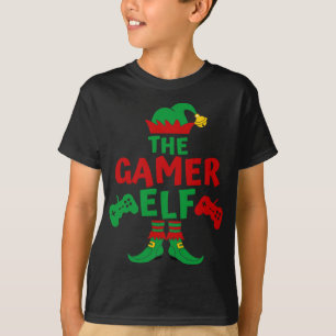 Camiseta Gamer Elf Mating Family Shirts Festa de Natal P