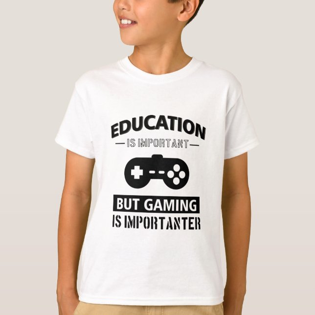 Camiseta Gamer engraçado (Frente)