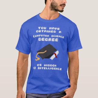 Camiseta Gamer engraçado do rpg do formando do grau da
