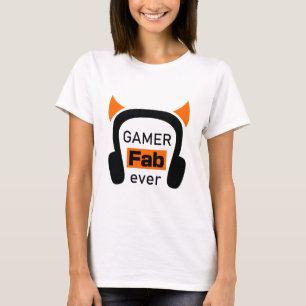 Camiseta gamer fab-ever