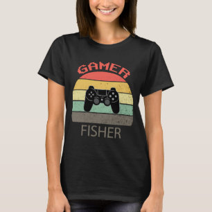 Camiseta Gamer Fisher Vintage