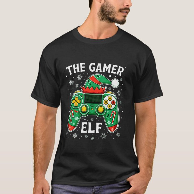 Camiseta Gamer Gaming Controller (Controlador de jogos para (Frente)