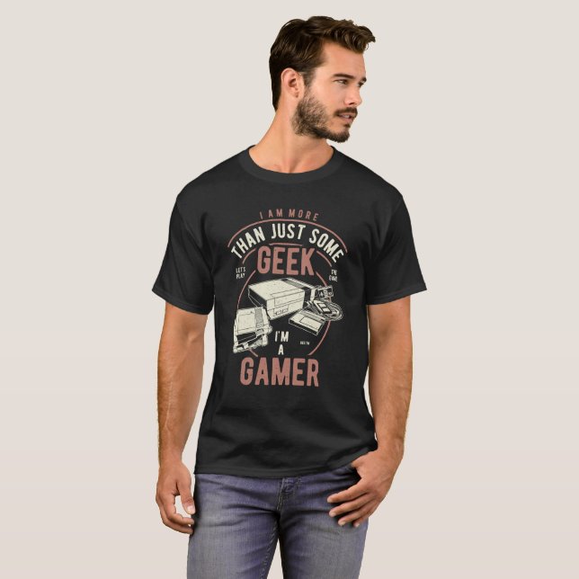 Camiseta Gamer Geek (Frente Completa)