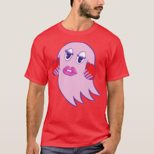 Camiseta Gamer Ghost Pink