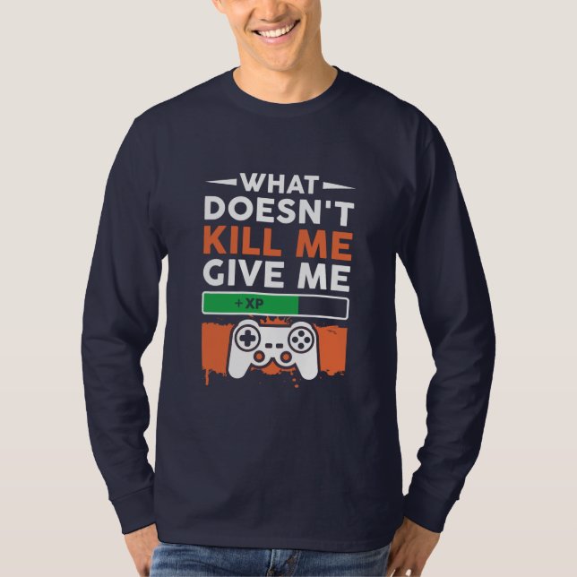 Camiseta Gamer Gift O Que Não Me Dá (Frente)
