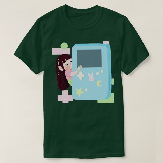 Camiseta Gamer Girl (Frente do Design)