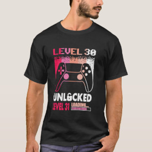 Camiseta Gamer Girl com 30 anos de idade, 30 anos de idade,