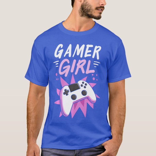 Camiseta Gamer Girl Gaming Streaming Video Games Gift frien (Frente)