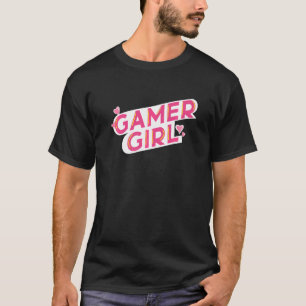 Camiseta Gamer Girl Woman Gamer Hearts For Women Gamers