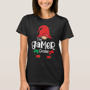 Camiseta Gamer Gnomo Engraçado Família de Combinação de Nat