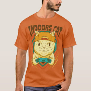 Camiseta Gamer Indoor Cat