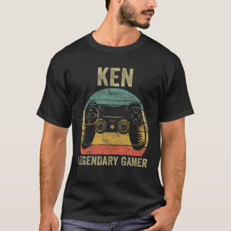 Camiseta Gamer Ken Name Personalizado