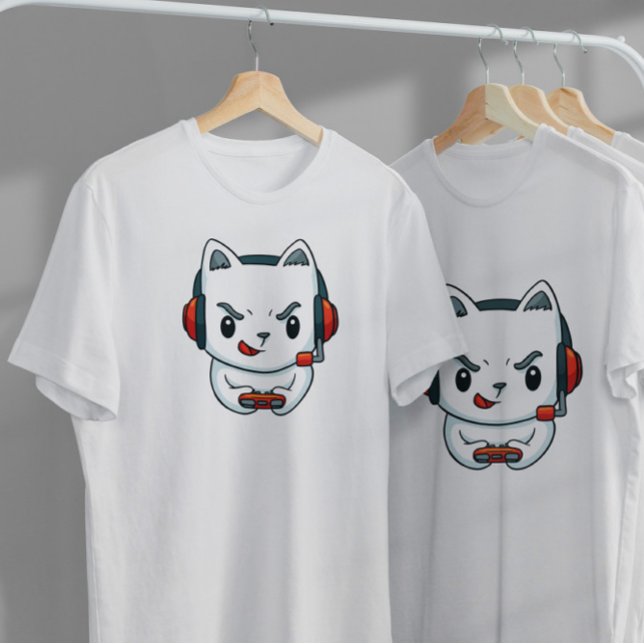 Camiseta Gamer Kitten (Criador carregado)