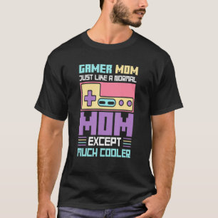 Camiseta Gamer Mãe Gaming Roupa Para Mulheres 4