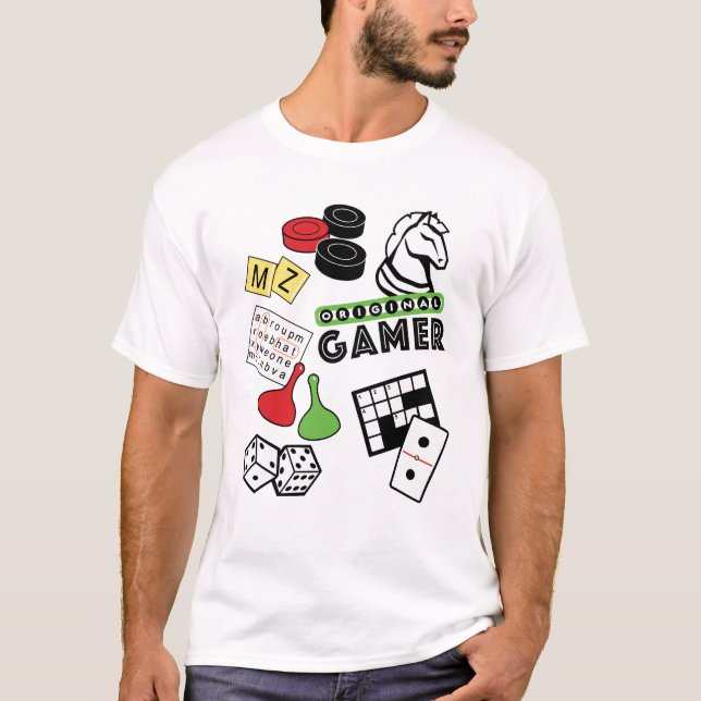 Camiseta Gamer original - fãs do quebra-cabeça & do jogo de (Frente)