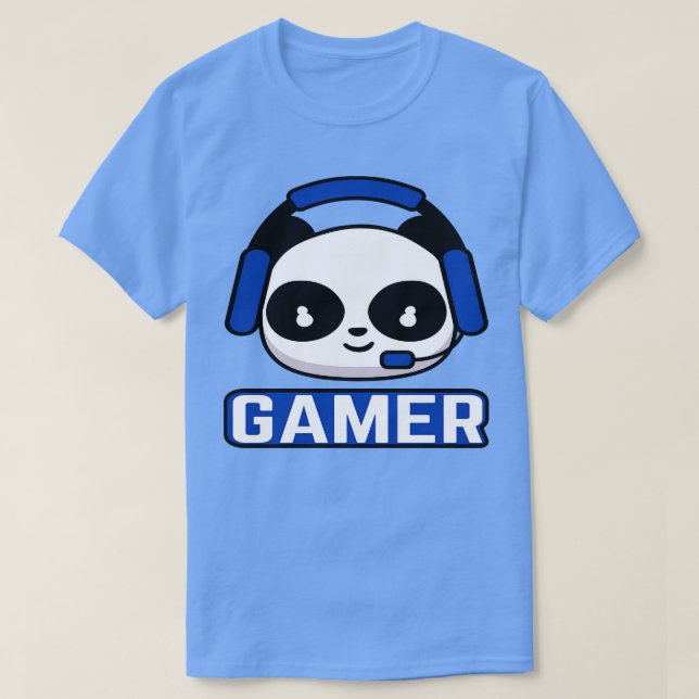 Camiseta Gamer Panda (Frente do Design)