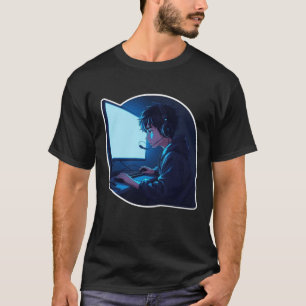 Camiseta Gamer Privado de Sono – Design de Jogos Noturnos