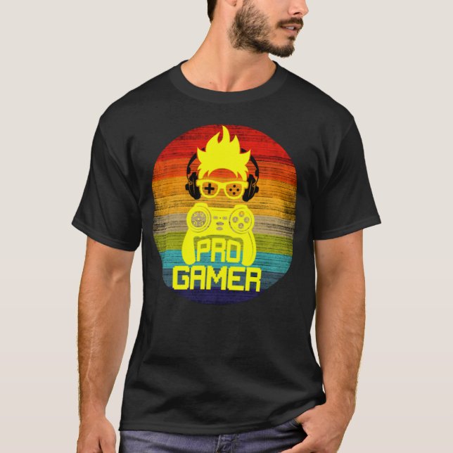 CAMISETA GAMER PRO - NERD DE JOGOS (Frente)