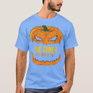 Camiseta Gamer Pumpkin Matando Família Grupo de Halloween P