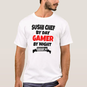 Camiseta Gamer Sushi Chef