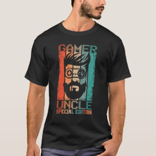 Camiseta Gamer Tio Retro Vintage Gaming Tio Melhor Tio