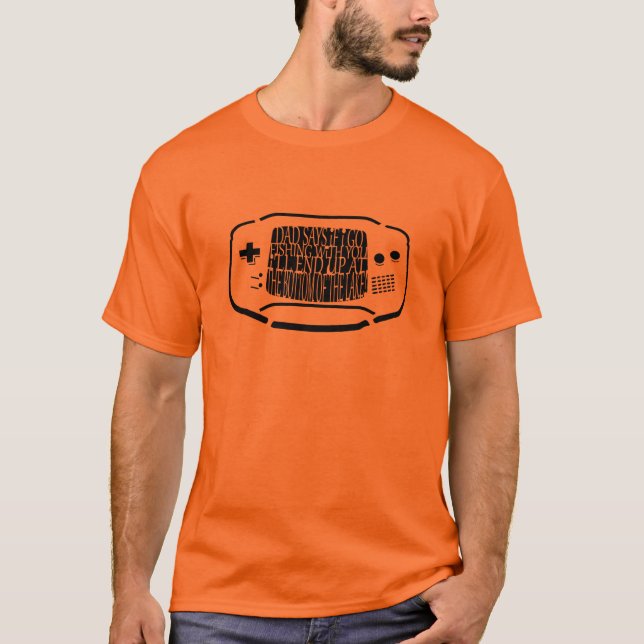 Camiseta gamer triste (Frente)