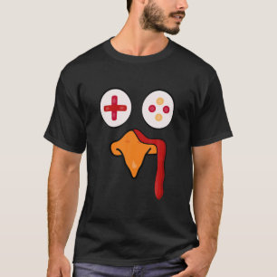 Camiseta Gamer Turkey Eu sou o Gamer Turkey Thanksing Gif