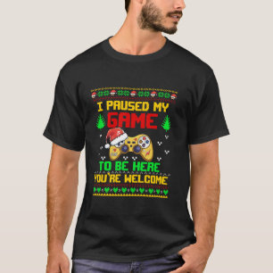 Camiseta Gamer Ugly Christmas Sweater Video Game Controller