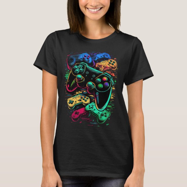 Camiseta Gamer Video Game Controller 17 (Frente)