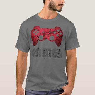 Camiseta Gamer Vintage Retro Videos games Fan Gift Boys Tee
