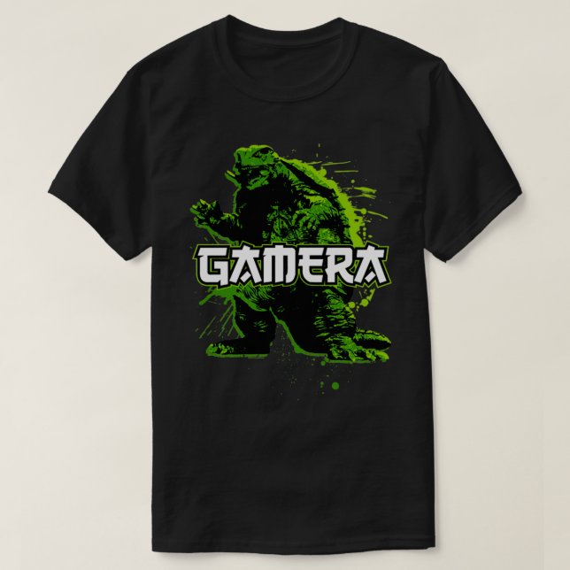 Camiseta GAMERA Splatter (Frente do Design)