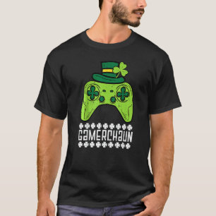 Camiseta Gamerchaun Irish Gamer Paddys Men Rua Patrick Day