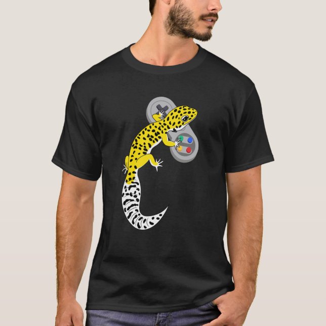 Camiseta Gamers de jogos da Controladora de vídeo Reptile G (Frente)