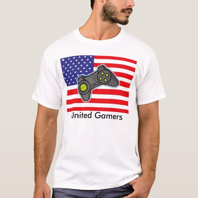 Camiseta Gamers unidos (Frente)