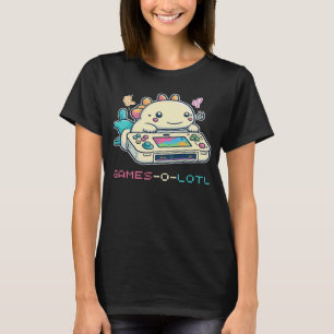 Camiseta Games O Lotl O Destino Superior para Axolotl e G
