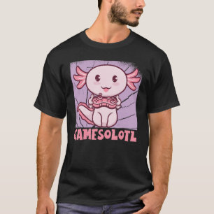 Camiseta Gamesolotl Axolotl Video Game Gamer Matchin