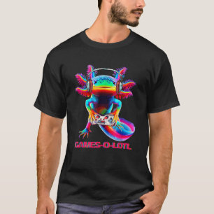 Camiseta Gamesolotl Axolotl Videos games Kawaii Anime Gamer