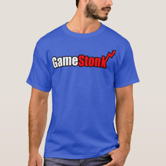 Camiseta GameStonk Engraçado e adesivo