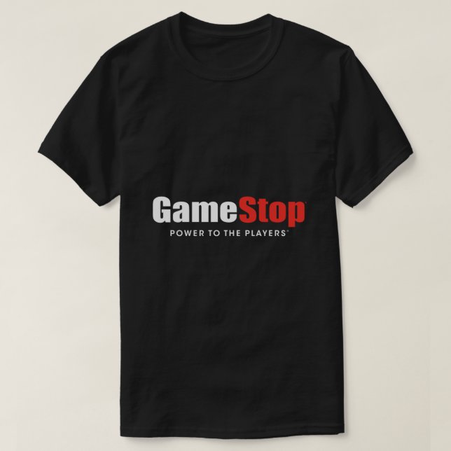 Camiseta GameStop Essential T-Shirt (Frente do Design)