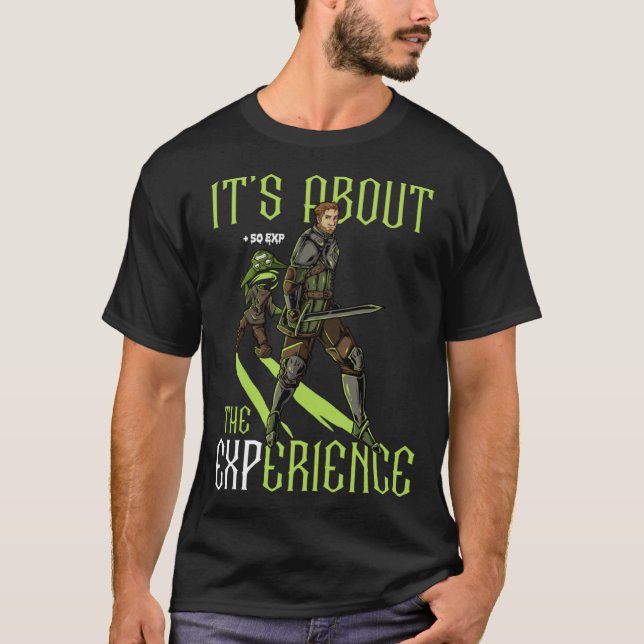 Camiseta Gaming Adventurer Experience (Frente)