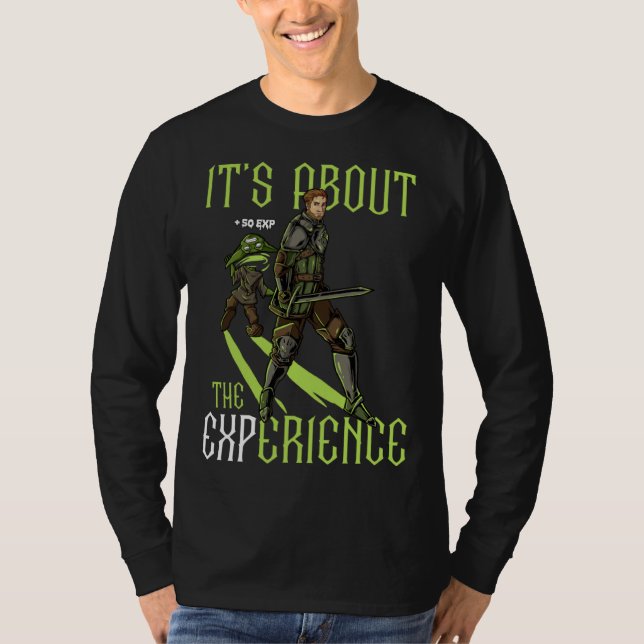 Camiseta Gaming Adventurer Experience (Frente)