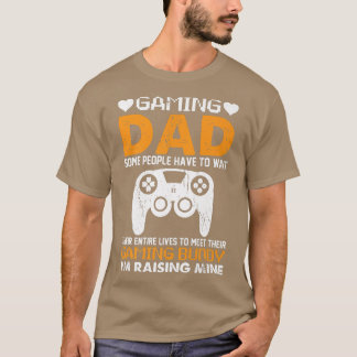 Camiseta Gaming Dad Console Gamer Video Game Player Fathers