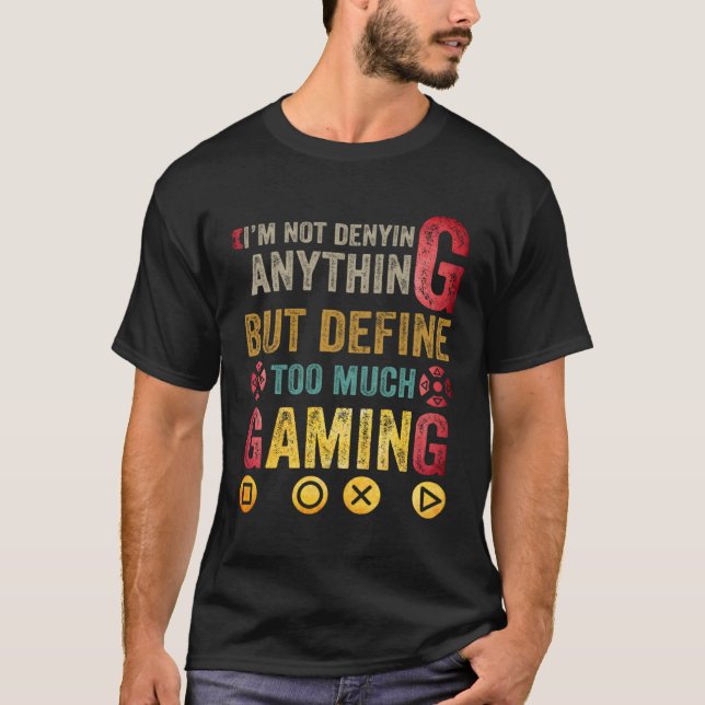 Camiseta Gaming  For Teenage Boys 8 16 Year Old Gamer (Frente)