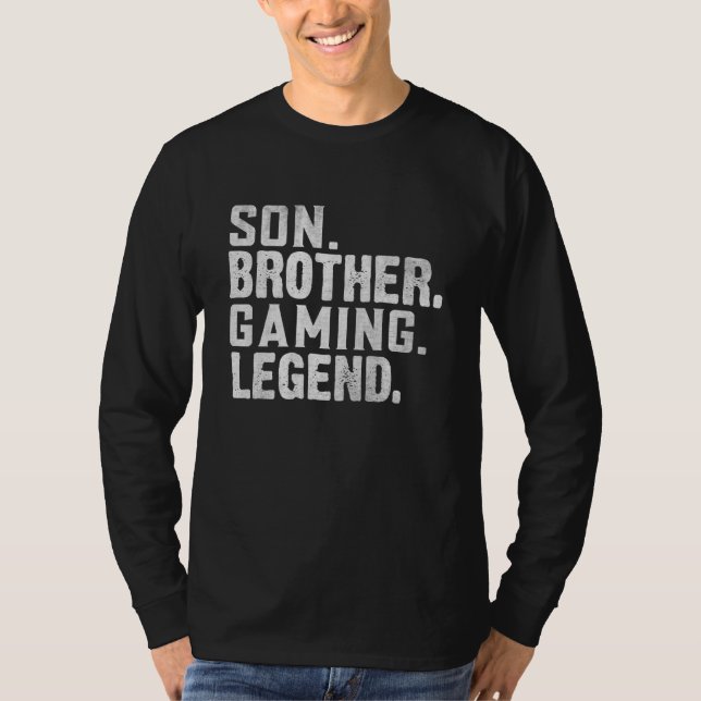 Camiseta Gaming  For Teenage Boys 8 16 Year Old Gamer (Frente)