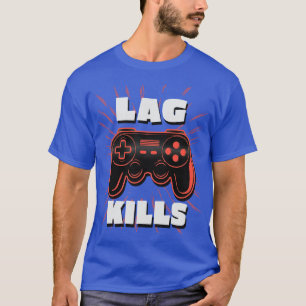 Camiseta Gaming LAG Funny Console Gampad Gamer