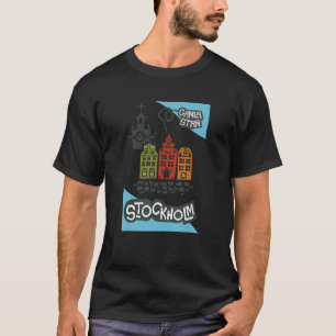 Camiseta Gamla Stan Estocolmo